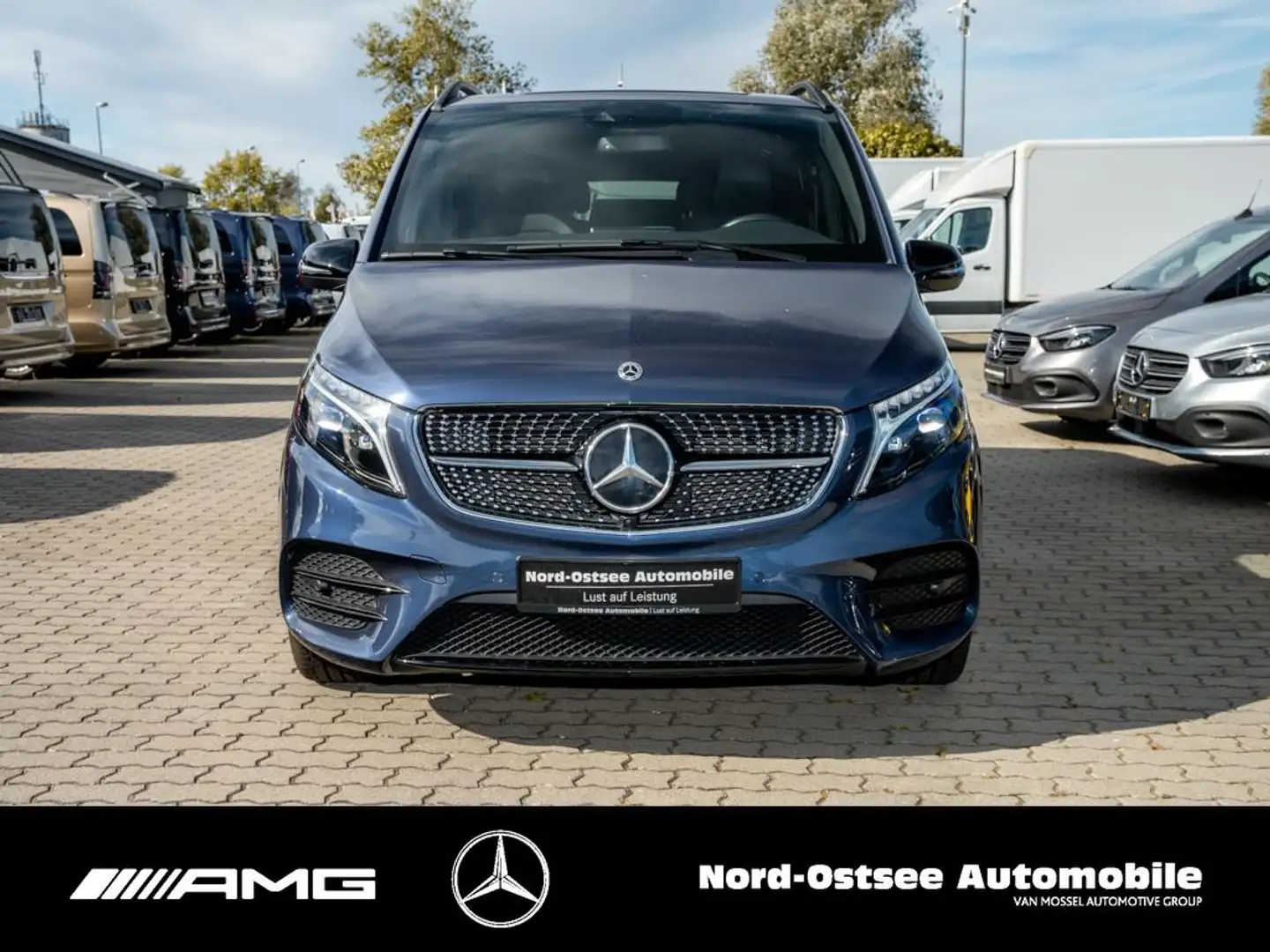 Mercedes-Benz V 300 AMG EDITION 4x4 EXTRALANG WW HEIZUNG LED Bleu - 2