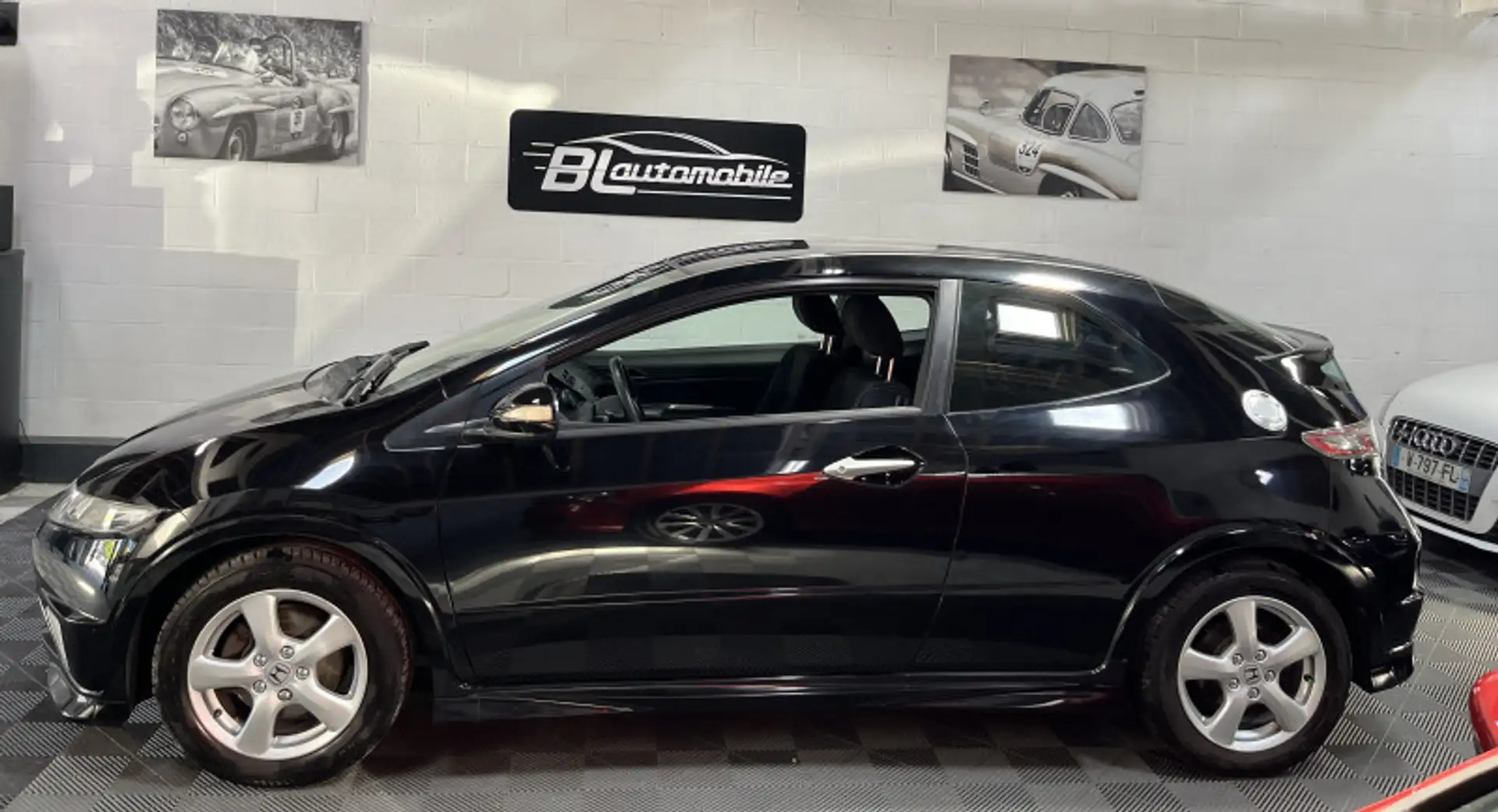 Honda Civic 1.4 I-VTEC TYPE S 3P 1ère main - 62500 kms Noir - 2