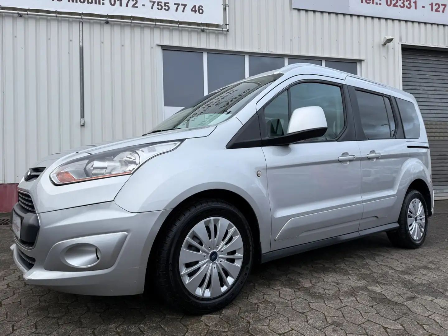 Ford Tourneo Connect 1.6 85kW 116PS Titanium/KAM/SHZ Plateado - 2