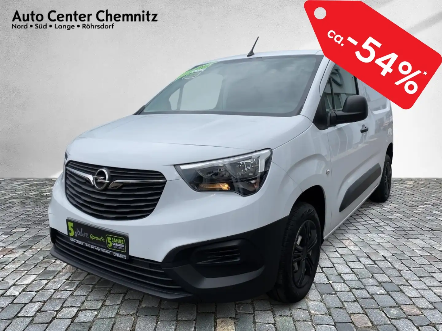 Opel Combo E Cargo 1.5 D Edition 3Sitze/Klima/PDC Weiß - 2