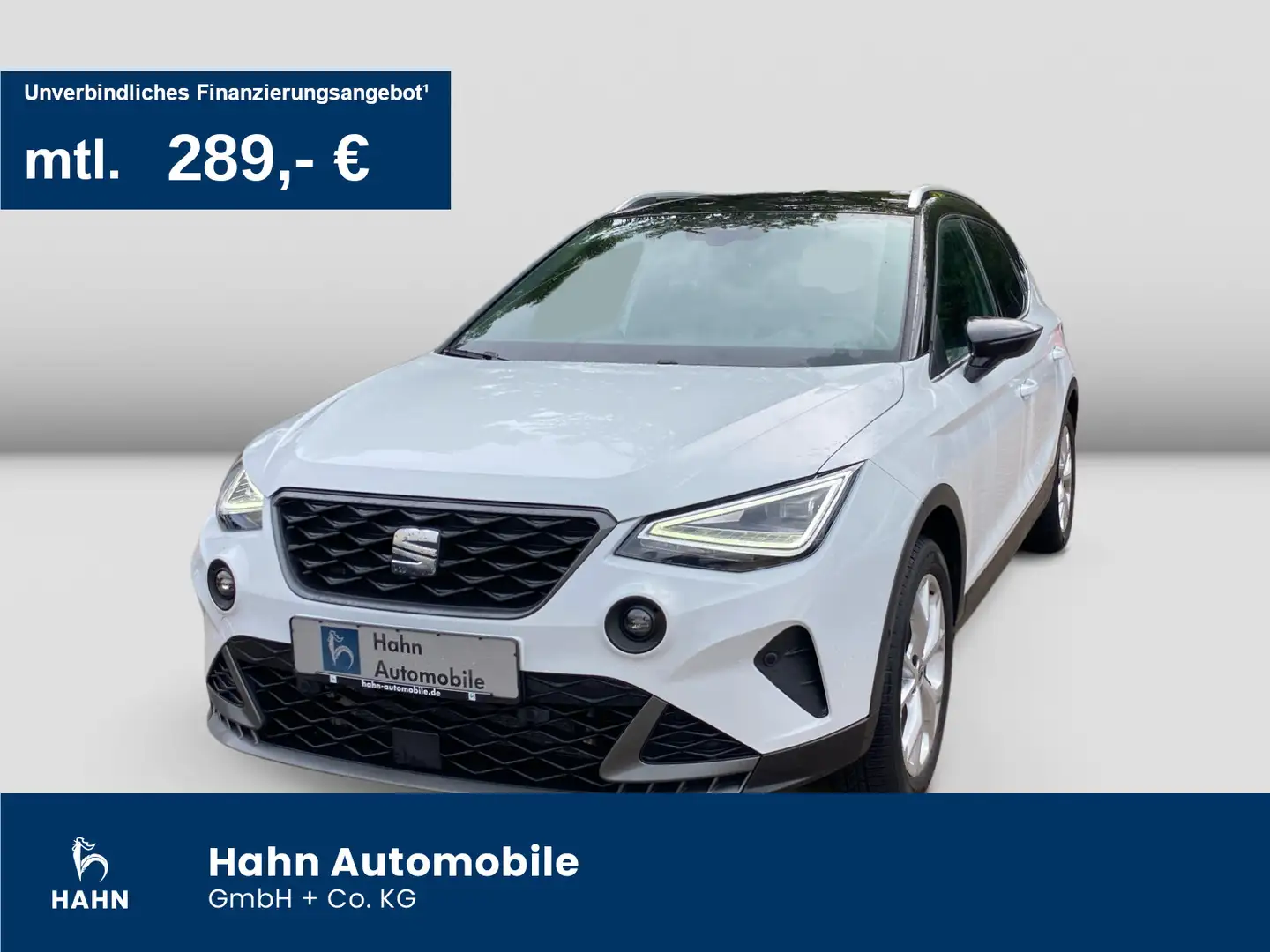 SEAT Arona 1.0 TSI FR PDC LED Kessy SHZ CarPlay Klima Weiß - 1