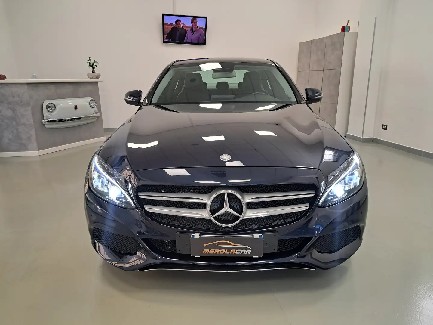 Mercedes-Benz C 220 Classe C-W205 2016 Berlina d Sport Plus auto Blu/Azzurro - 2