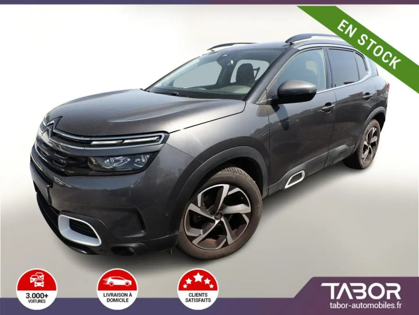 Citroen C5 Aircross 1.6 PureTech 180 EAT8 Shine Gris - 1