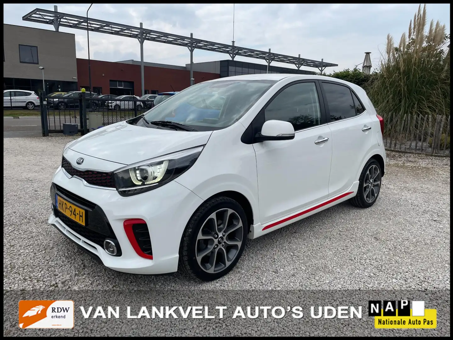 Kia Picanto 1.2 84pk GT-Line Apple Carplay, Leder, LED, Ecc Weiß - 1
