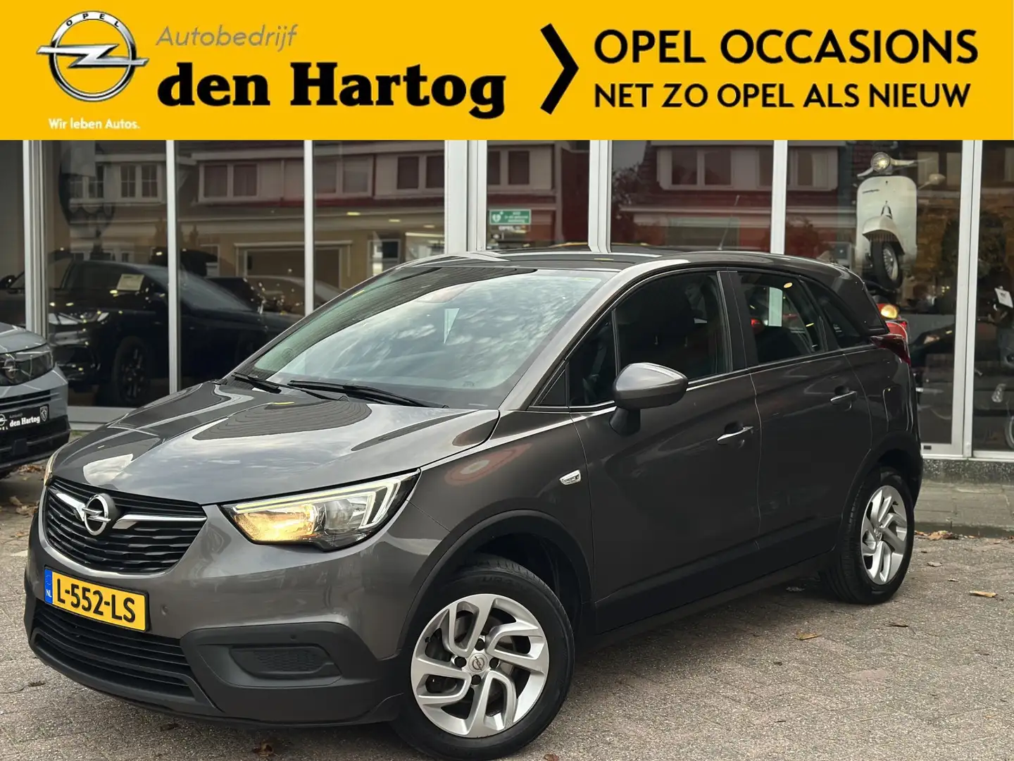 Opel Crossland X 1.2 Turbo Edition Camera / Sotel - stuur verwarmin Grijs - 1