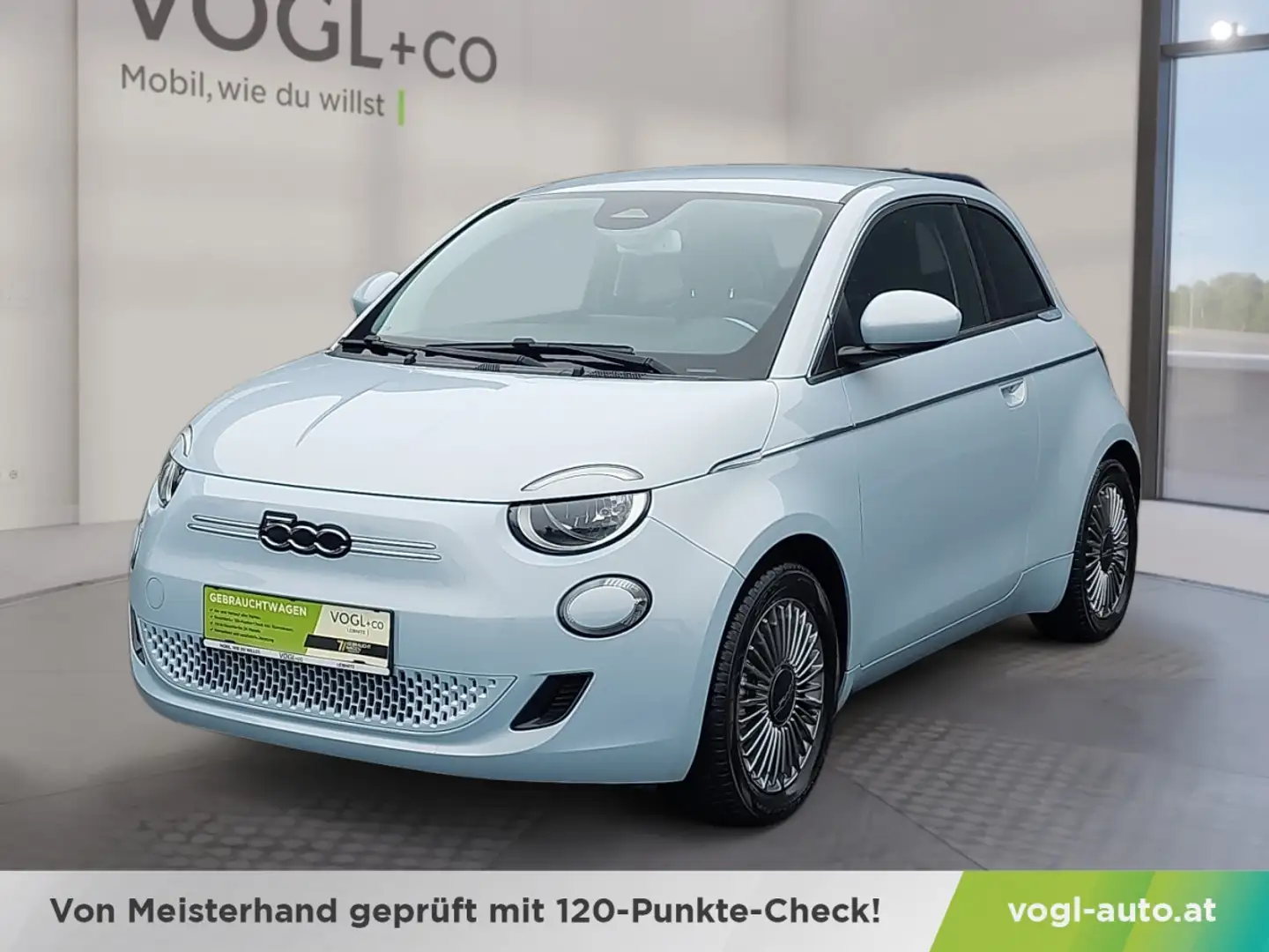 Fiat 500e 42 kWh Blau - 1