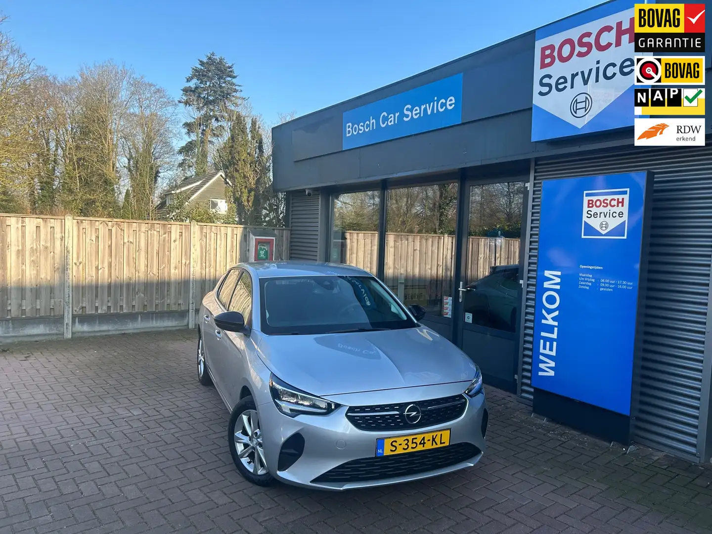 Opel Corsa 1.2T (100PK) Elegance Level 3 (Nieuwstaat) Grijs - 1
