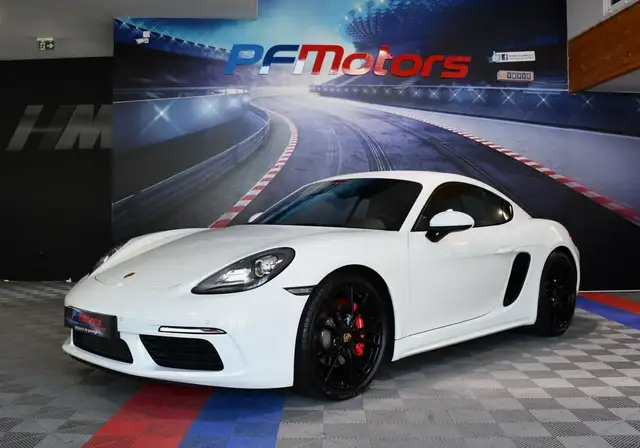 Porsche 718 Cayman S 2.5 Turbo Flat 4 350 PDK7 GPS PASM Caméra BOSE Régulateur Volant Chauffant JA 20 Carrera