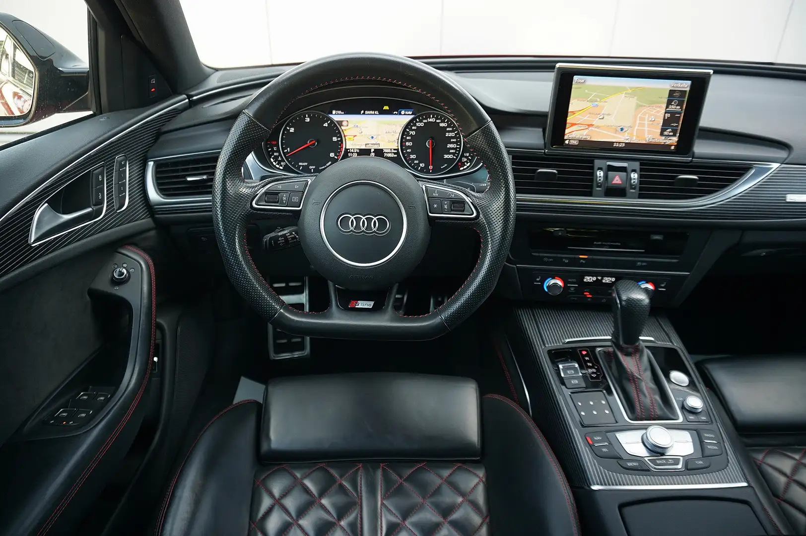 Audi A6 3.0 TDI comp. *RS-SITZ *MISANOROT *PANO *STANDHEIZ Rosso - 2