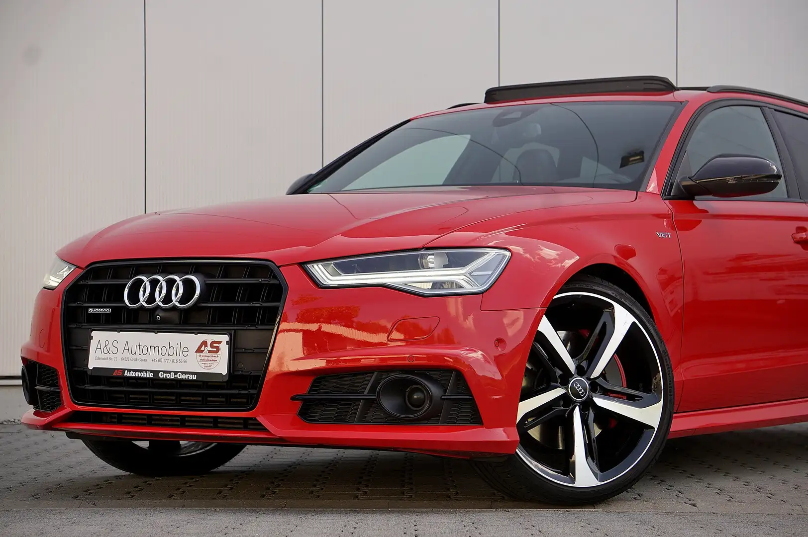 Audi A6 3.0 TDI comp. *RS-SITZ *MISANOROT *PANO *STANDHEIZ Rosso - 1