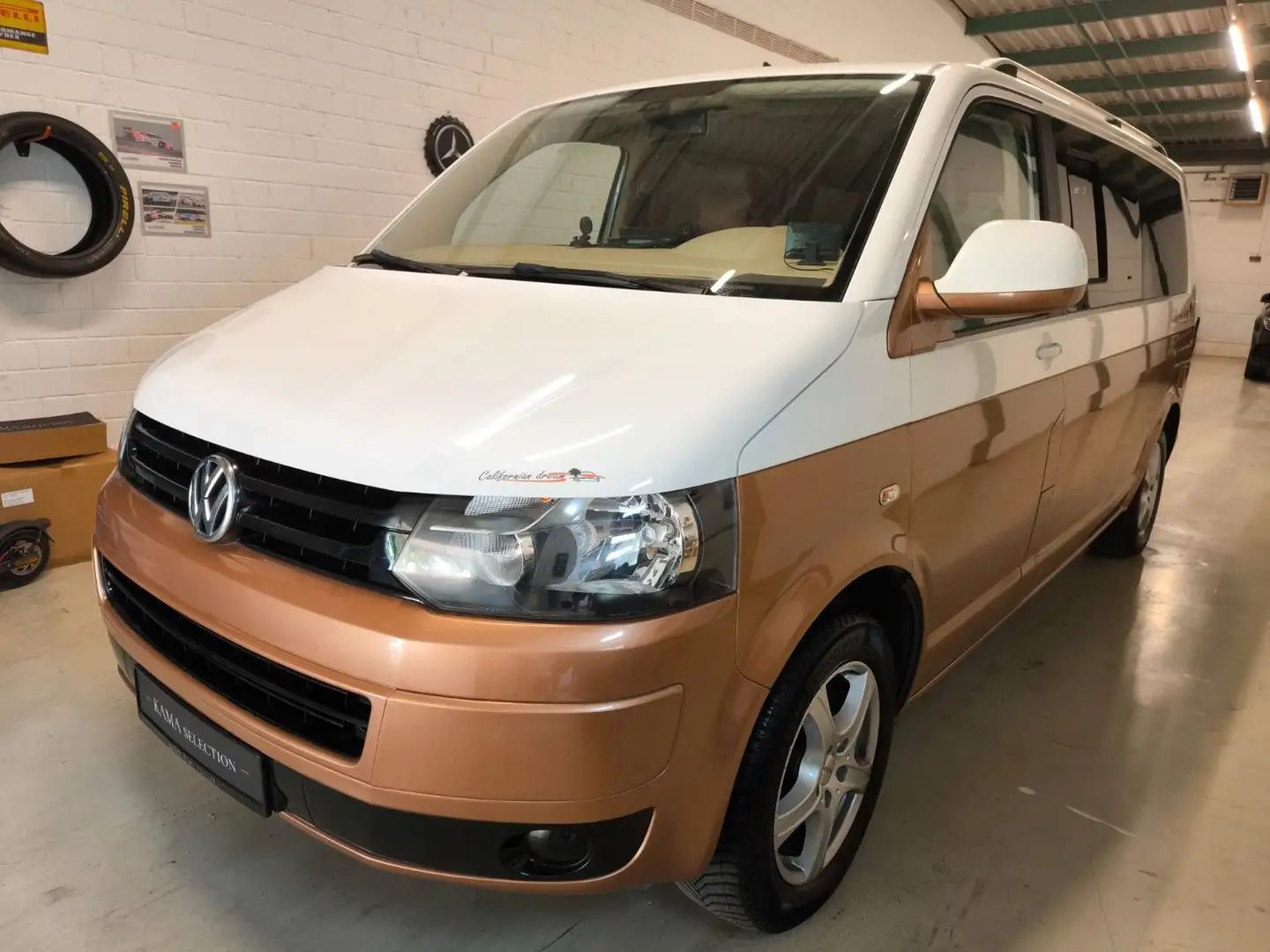 Volkswagen California Bulli+EINZELSTÜCK+WOHNMOBIL VOM WERK Gris - 2