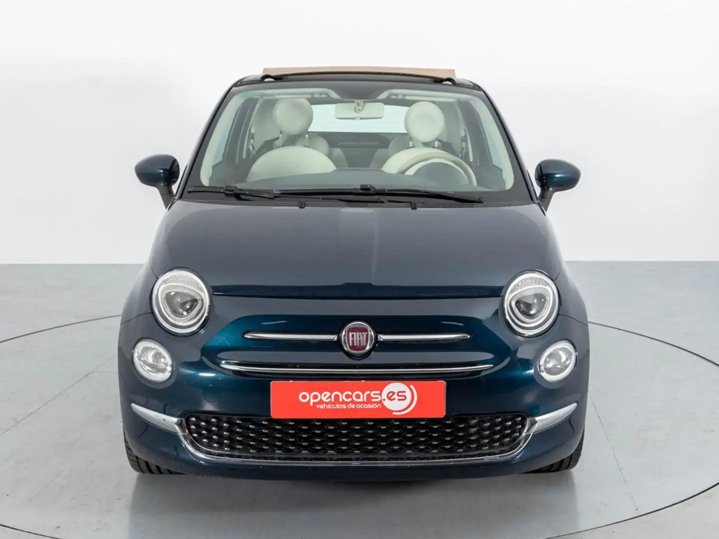 Fiat 500 C 1.2 LOUNGE AUTOMATICO 69CV Blau - 2