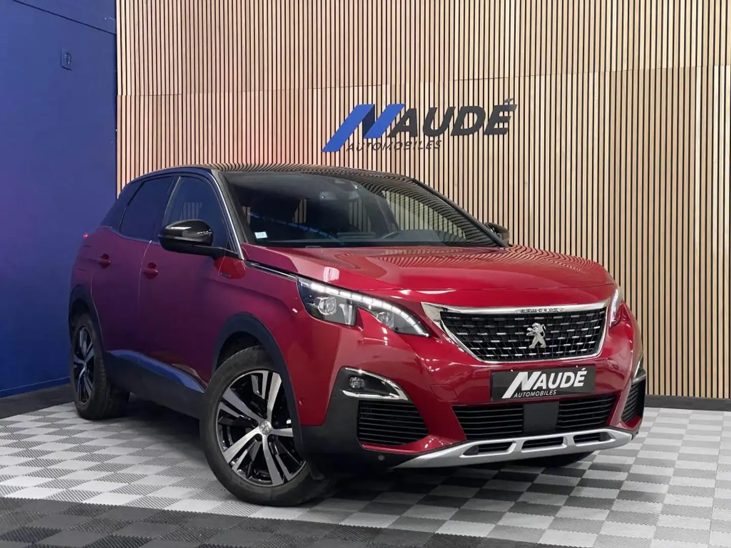 Peugeot 3008 2.0 BlueHDi 180 CH EAT8 GT Line Rouge - 1