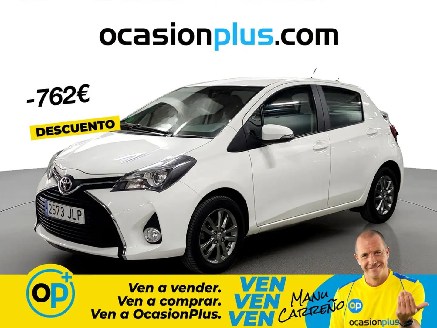 Toyota Yaris 1.3 Active Blanco - 1