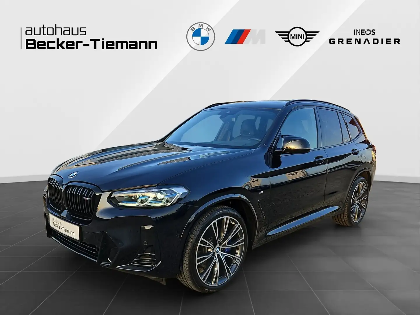 BMW X3 M 40d Schwarz - 1