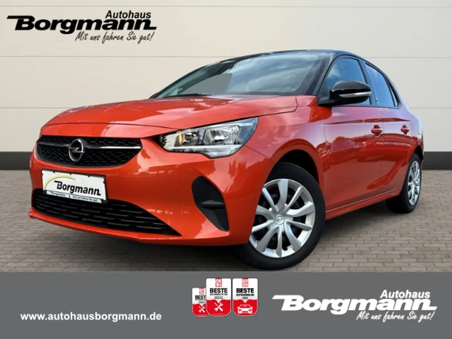 Opel Corsa-e Edition SHZ - Klima - Tempomat - PDC - DAB Oranje - 1
