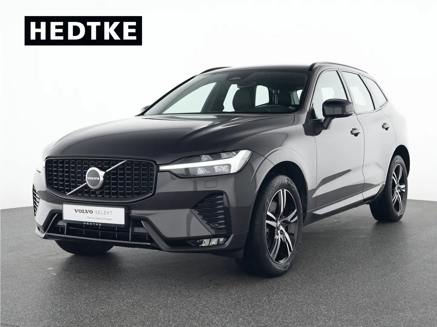 Volvo XC60 B4 Diesel R-Design 19"+PANO+VOLL-LED+H&K+AC Grau - 1