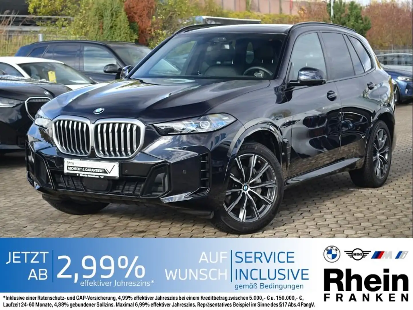 BMW X5 xDrive30d M Sport LiveCptProf.AHK.Pano.Har/Ka Schwarz - 2