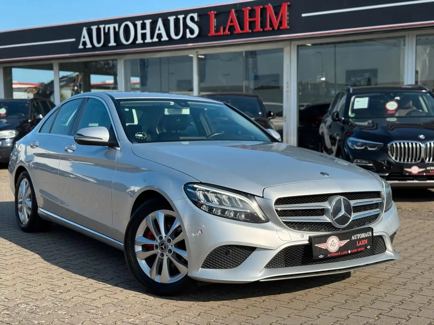 Mercedes-Benz C 220 D Lim.9G-TRONIC*LED*AHK*KAMERA*NAVI*ABSTAND Zilver - 1