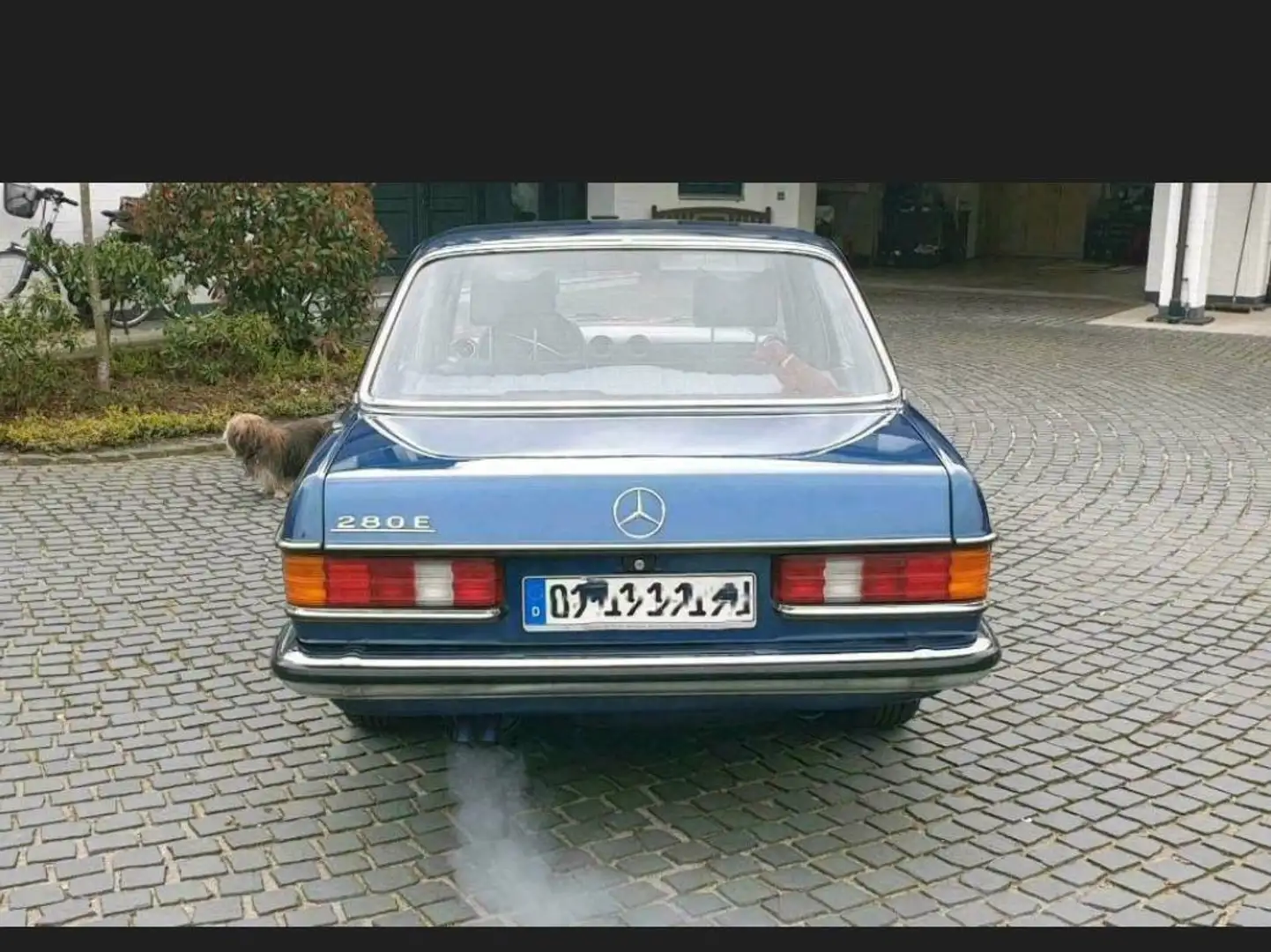 Mercedes-Benz 280 W123 280E Serie 0,5 Blauw - 2