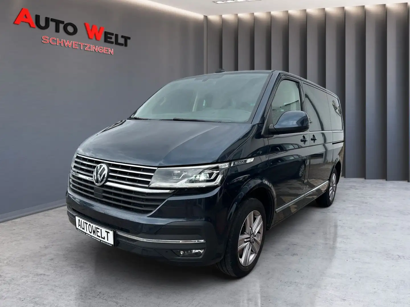 Volkswagen T6 Multivan BULLI/7-Sitzer/LED/Standhzg./AHK Blau - 1