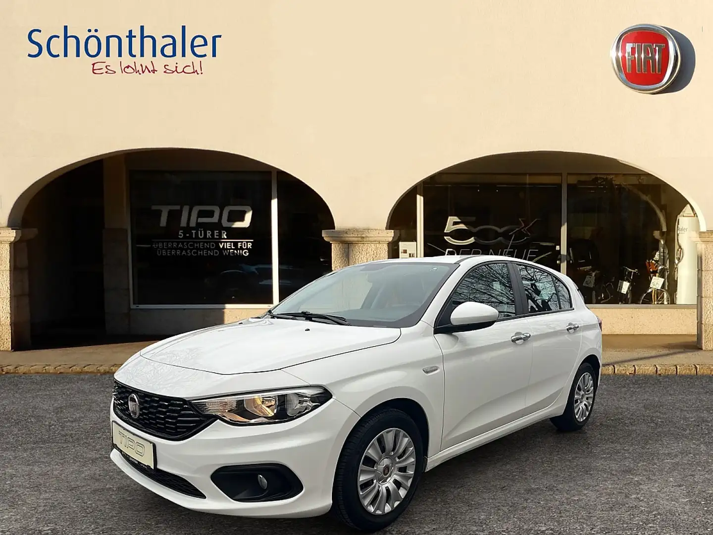 Fiat Tipo 1,4 95 Pop Weiß - 1