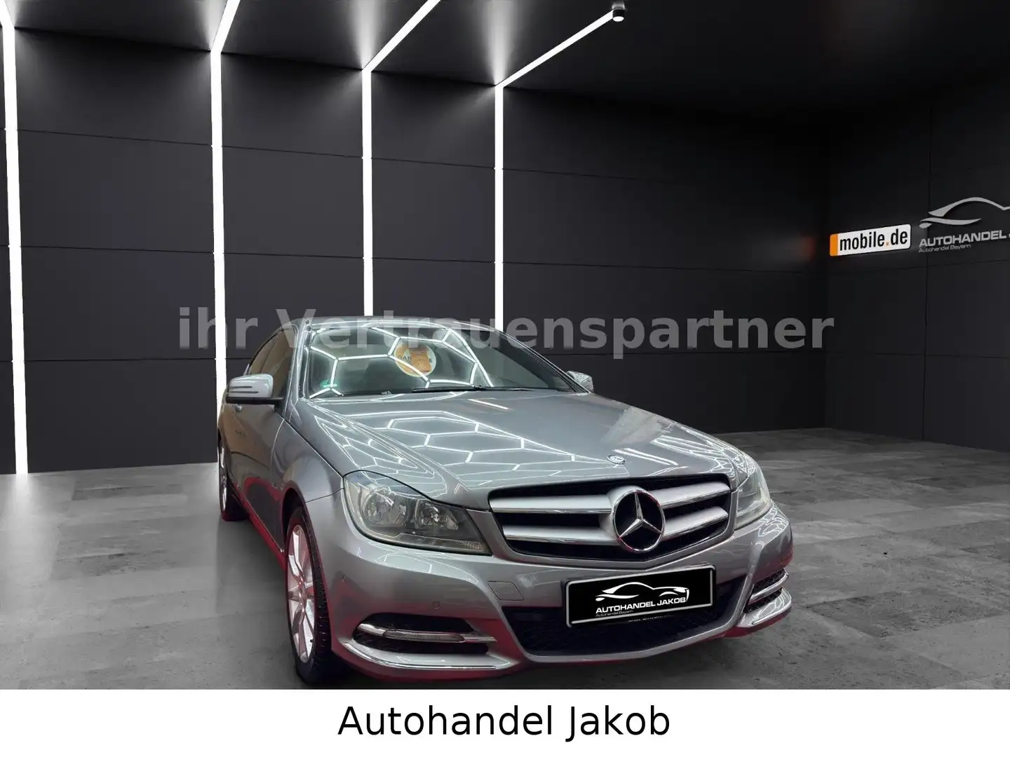 Mercedes-Benz C 180 /Coupe/Super Ausstattung/TÜV_SERVICE_NEU!!! Silber - 1