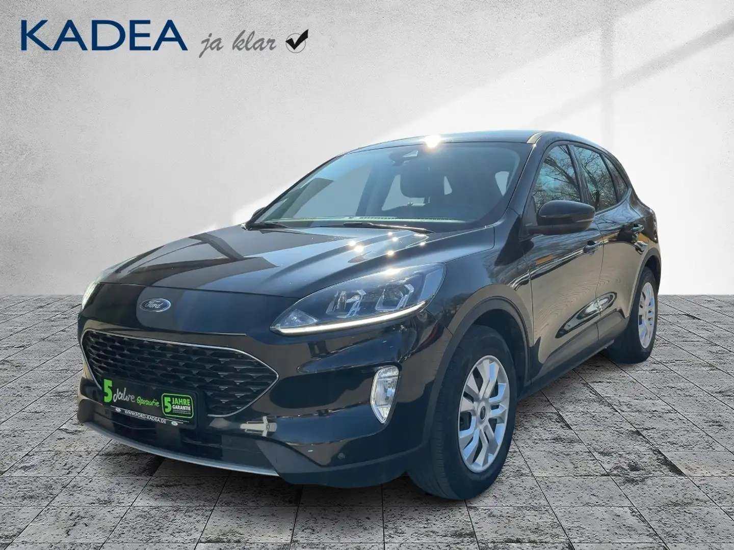 Ford Kuga 1.5EcoBlue Cool & Connect AHK|Navi|Temp|LED Negro - 2