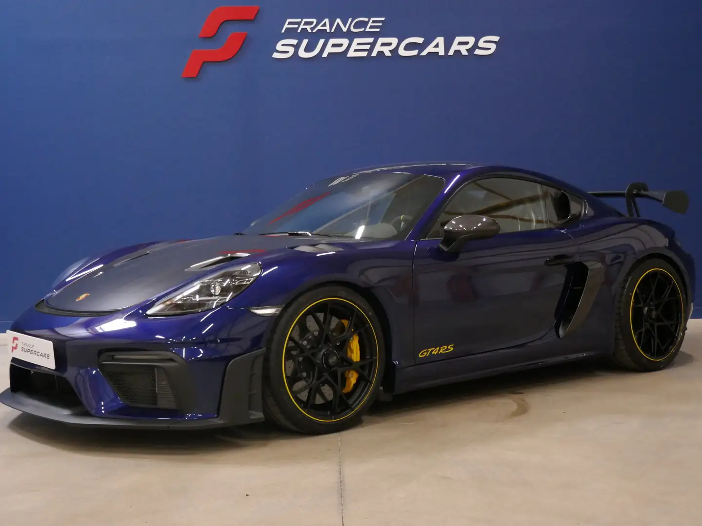 Porsche Cayman 718 Cayman 4.0i GT4 500 ch PDK RS Bleu - 1