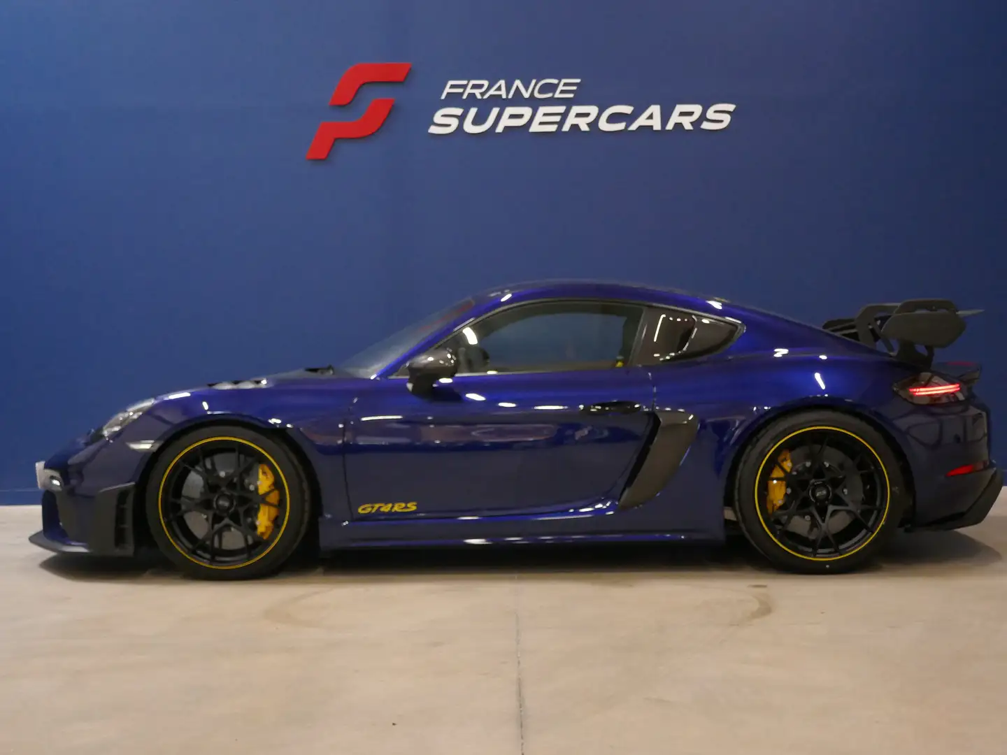 Porsche Cayman 718 Cayman 4.0i GT4 500 ch PDK RS Bleu - 2