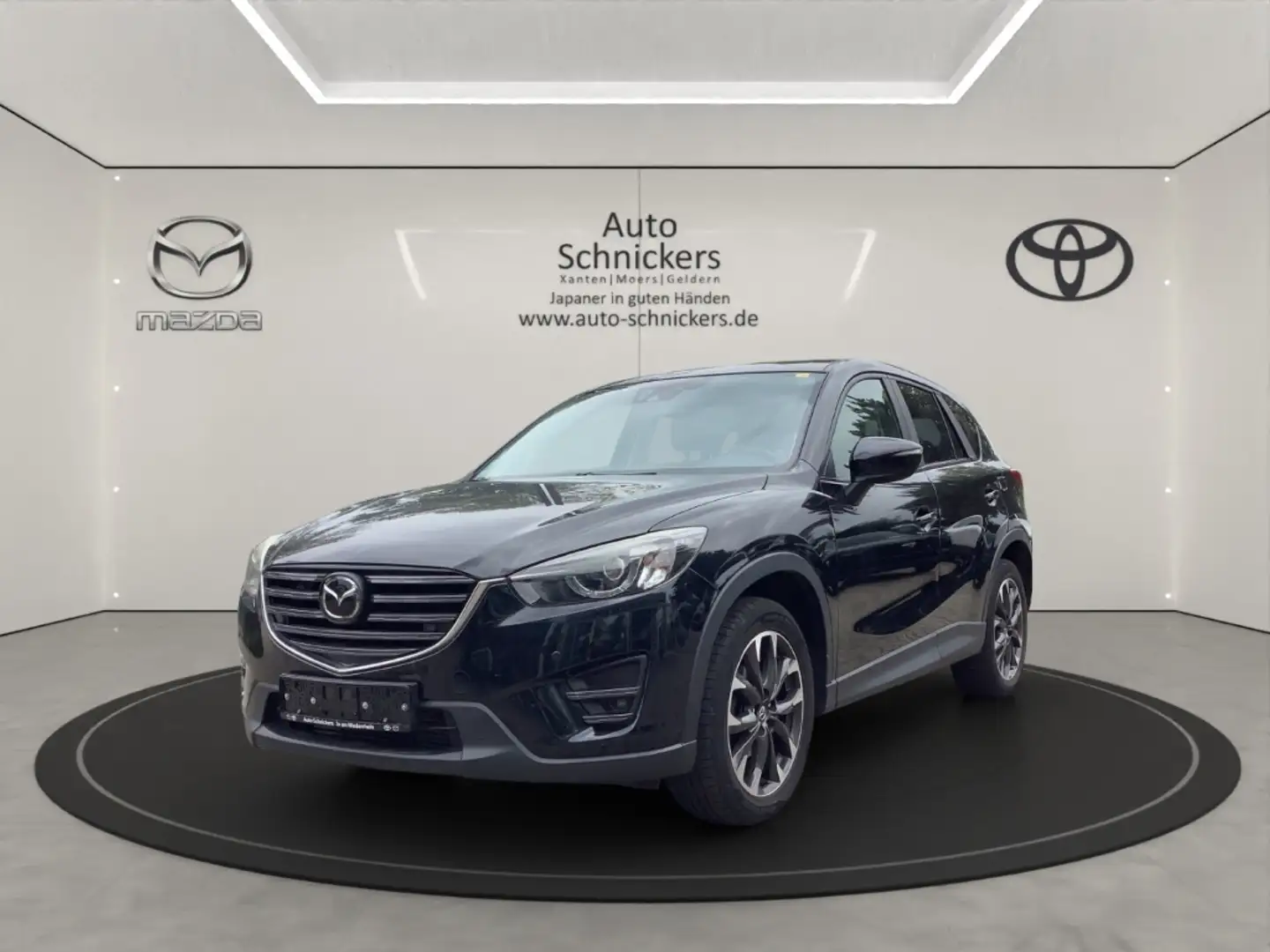 Mazda CX-5 SKY-D AWD NAKAMAINTENSE+LEDER-NUR HÄNDLER! Schwarz - 1