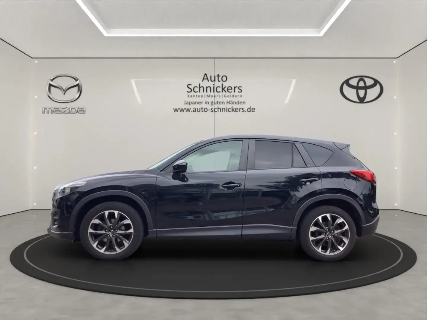 Mazda CX-5 SKY-D AWD NAKAMAINTENSE+LEDER+ACC+GSD !! Schwarz - 2