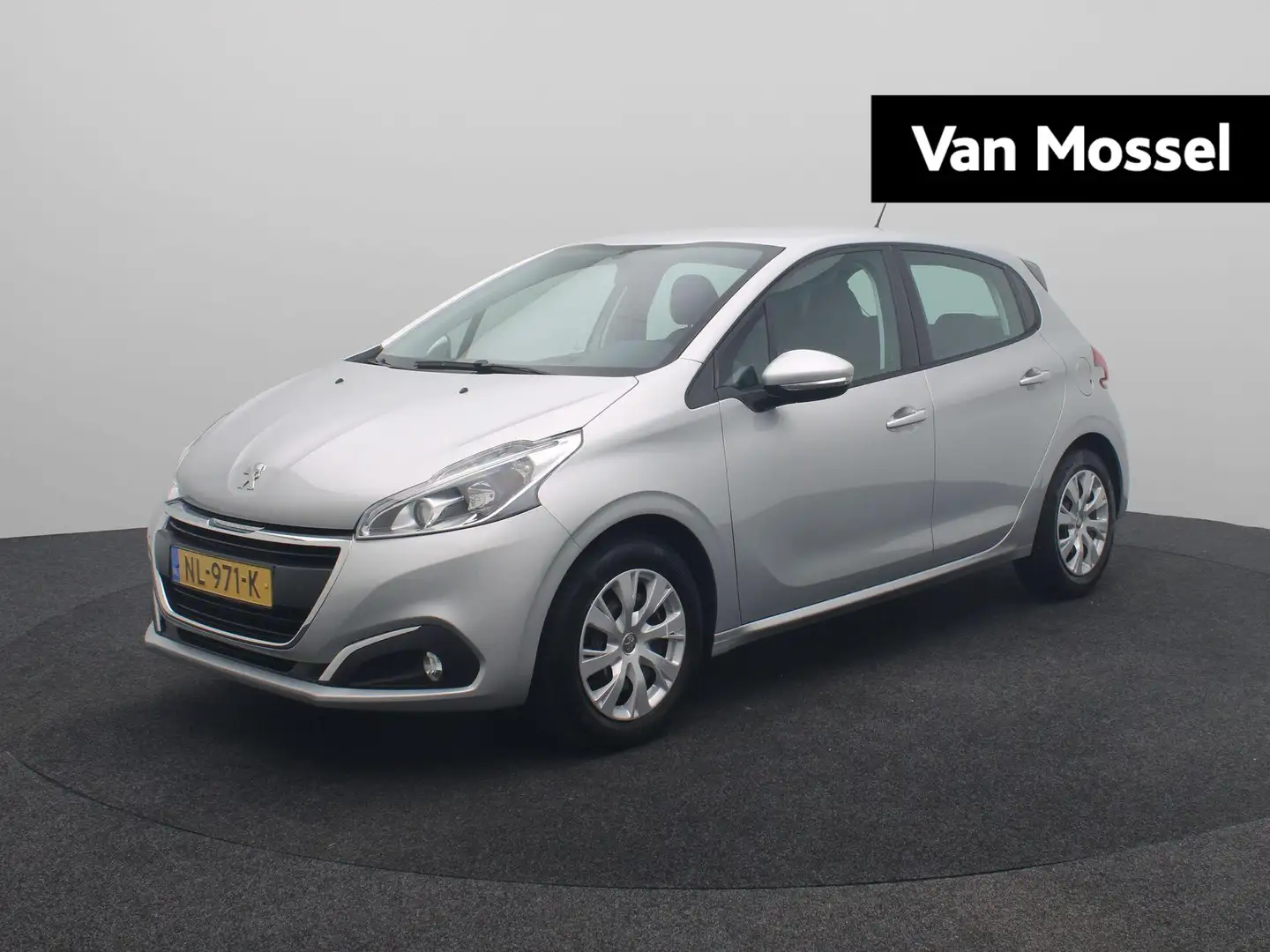 Peugeot 208 1.2 PureTech Blue Lion | Airco | Navigatie | Cruis Grigio - 1