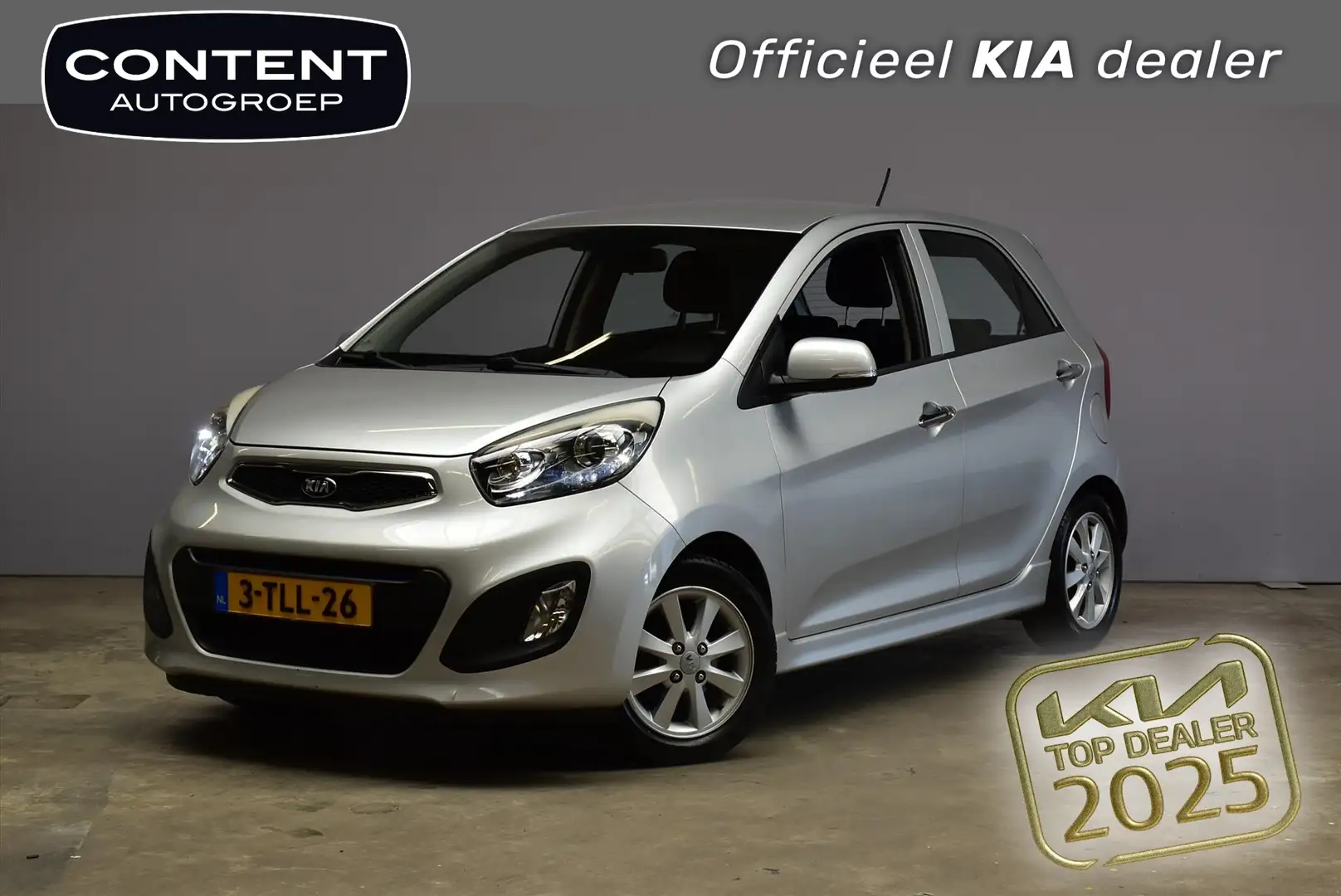 Kia Picanto 1.2 CVVT 85 PK ISG 5D Super Pack Gris - 1