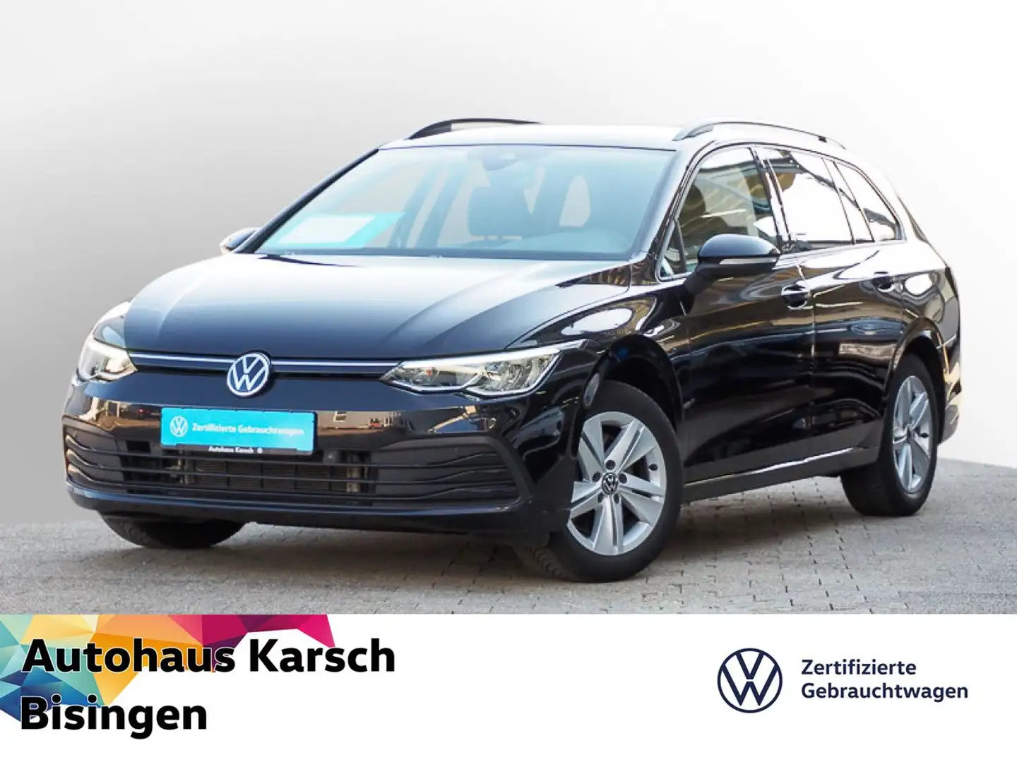 Volkswagen Golf Variant Golf VIII Variant 2.0 TDI DSG Life NAVI, AHK LED Schwarz - 1