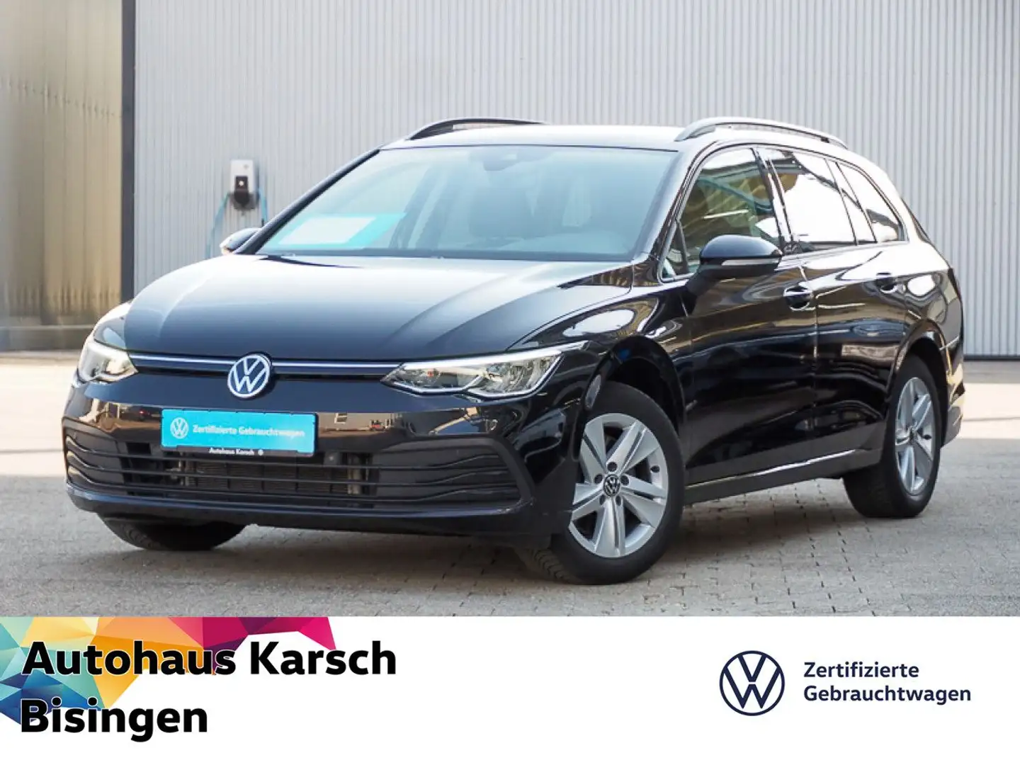 Volkswagen Golf Variant Golf VIII Variant 2.0 TDI DSG Life NAVI, AHK LED Nero - 1