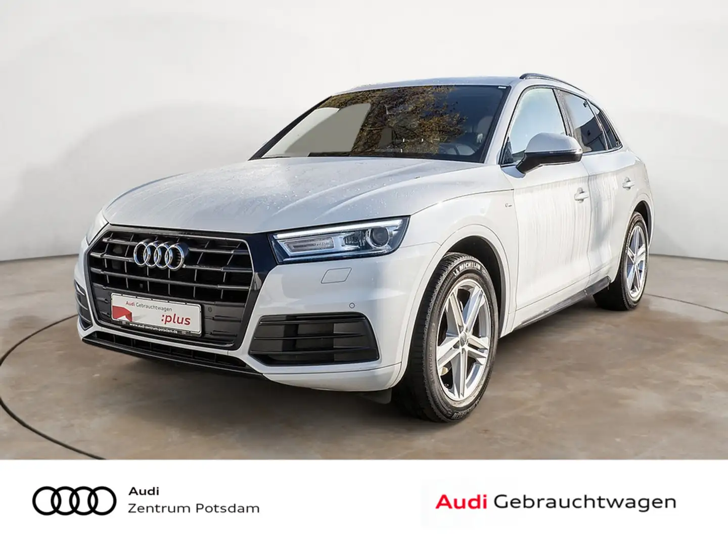 Audi Q5 S line 35 TDI sport XENON NAVI PDC SHZ Blanc - 1