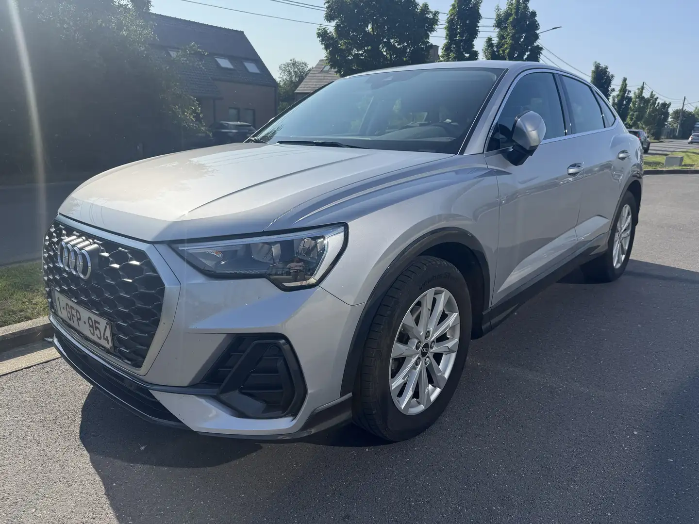 Audi Q3 Sportback 2.0 Tdi 150 Cv S-tronic 1ère main carne Plateado - 1