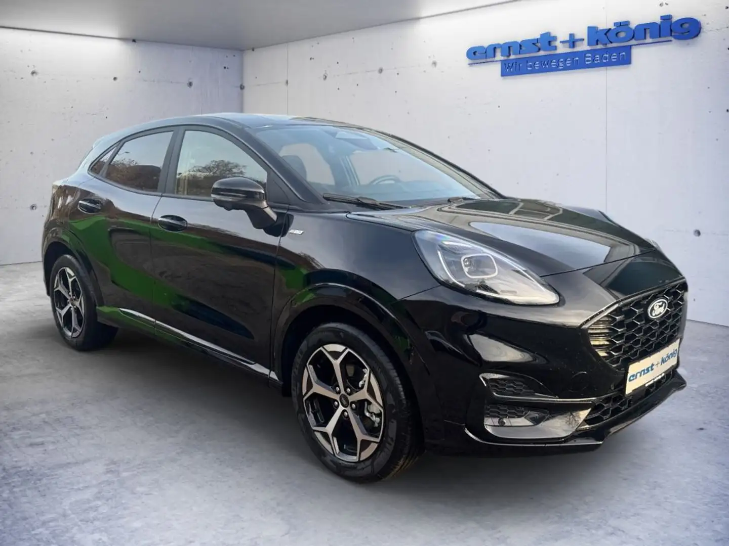 Ford Puma 1.0 EcoBoost Hybrid ST-LINE Schwarz - 2