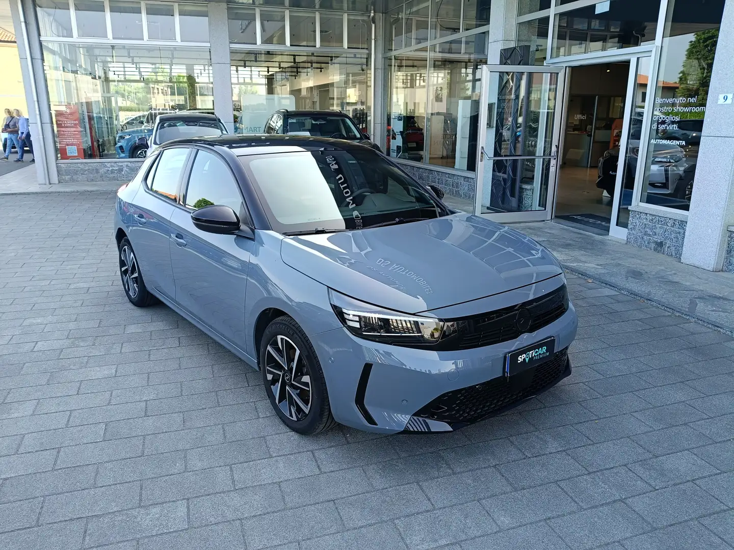 Opel Corsa 1.2 Benzina 75cv GS + ALCANTARA AZIENDALE Grigio - 1