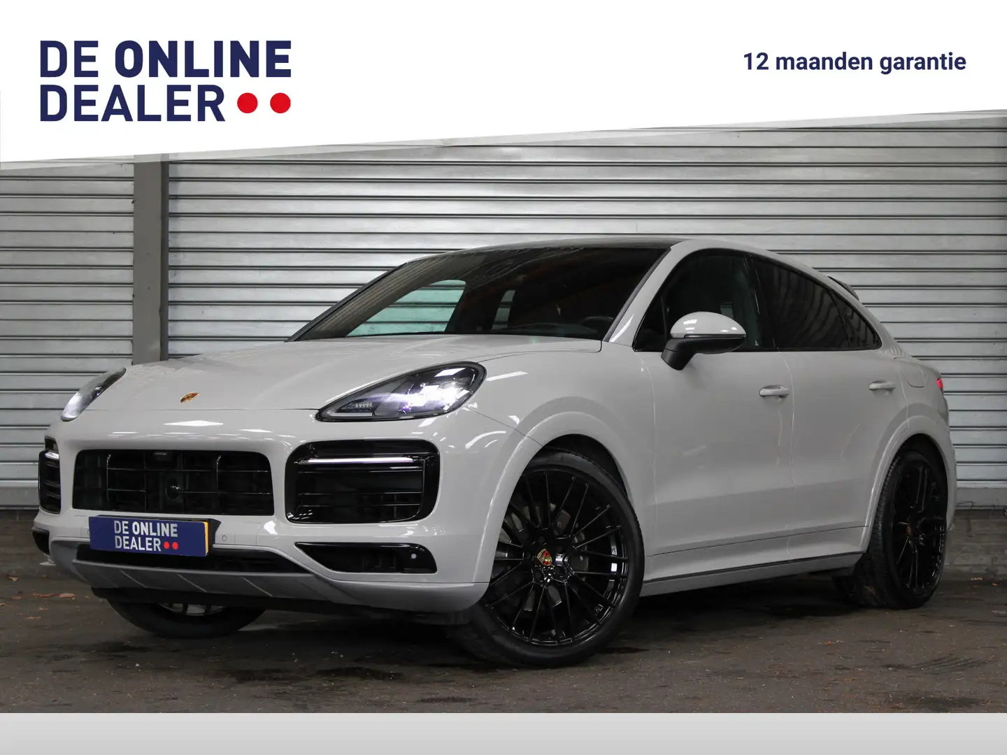 Porsche Cayenne Coupé 3.0 E-Hybrid 462PK Krijt |22inch|4wiel|Lucht Šedá - 1
