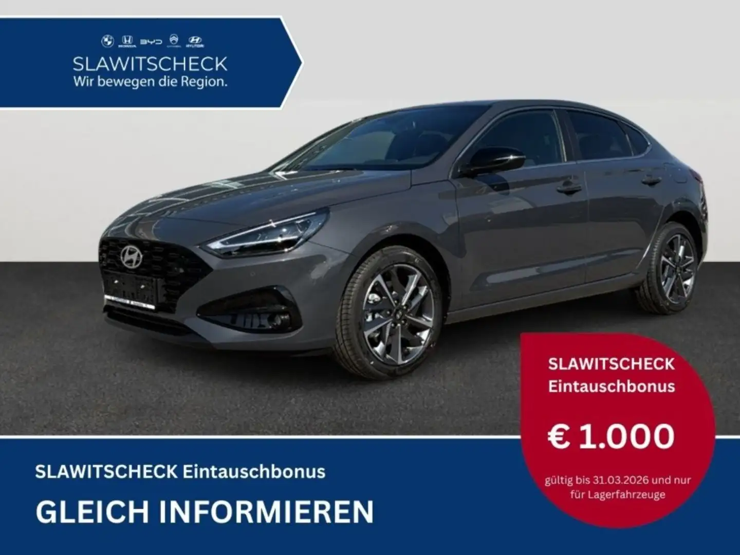 Hyundai i30 Fastback - PD GO Plus 1.5 TGDI 48V c5fu3-PP1 Grau - 1