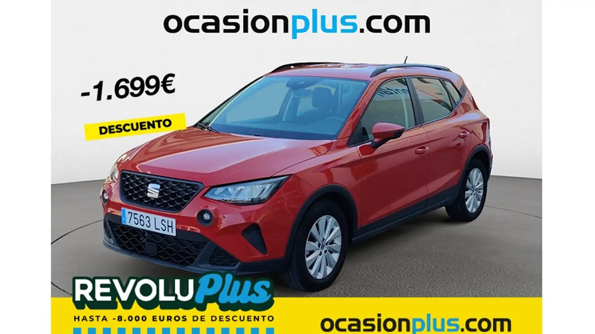 SEAT Arona 1.0 TSI S&S Reference 95 Rouge - 1
