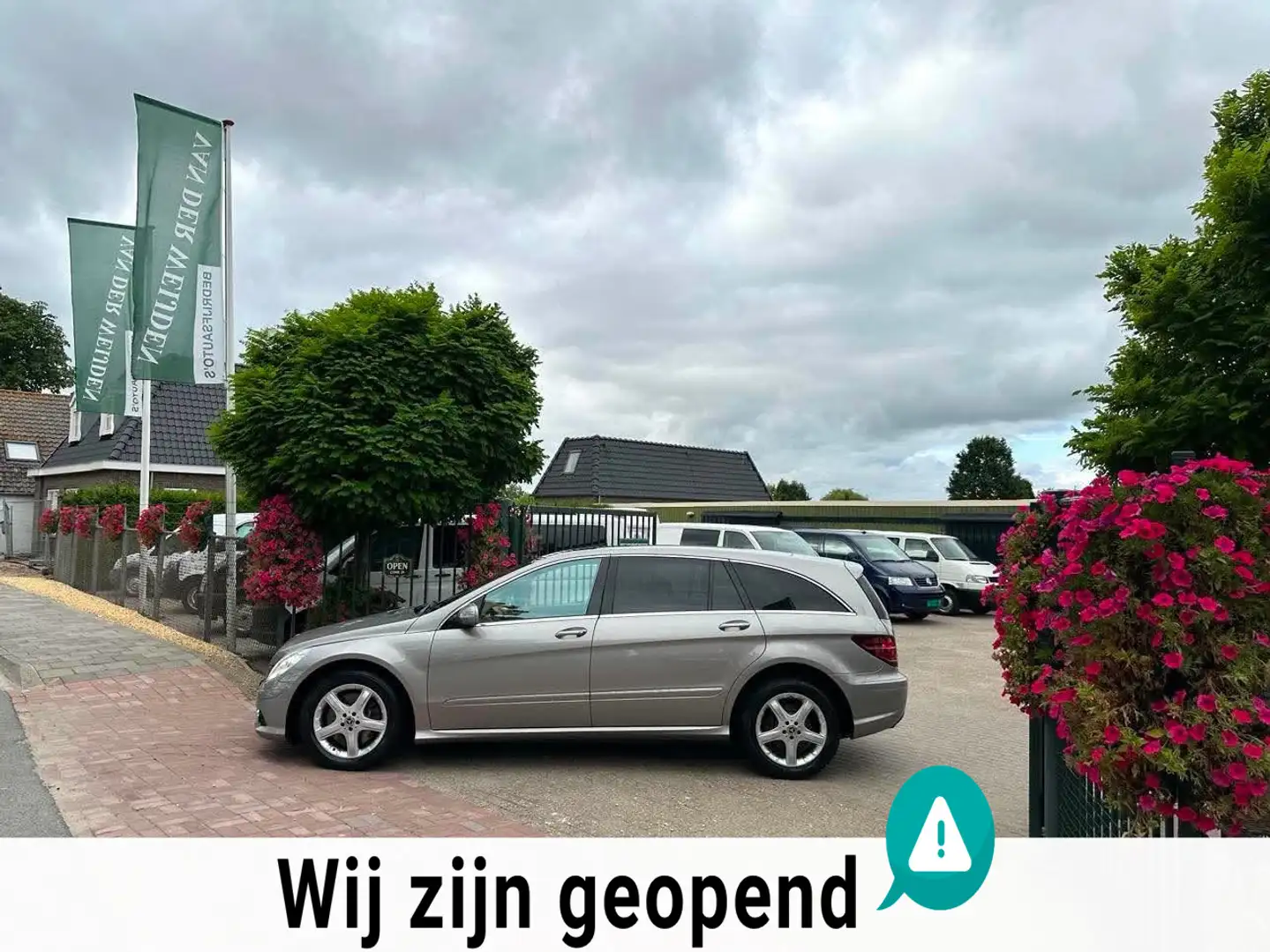 Mercedes-Benz R 500 Lang 4-Matic 6 PERSOONS YOUNGTIMER 5.5BENZ. 388 PK Grau - 1