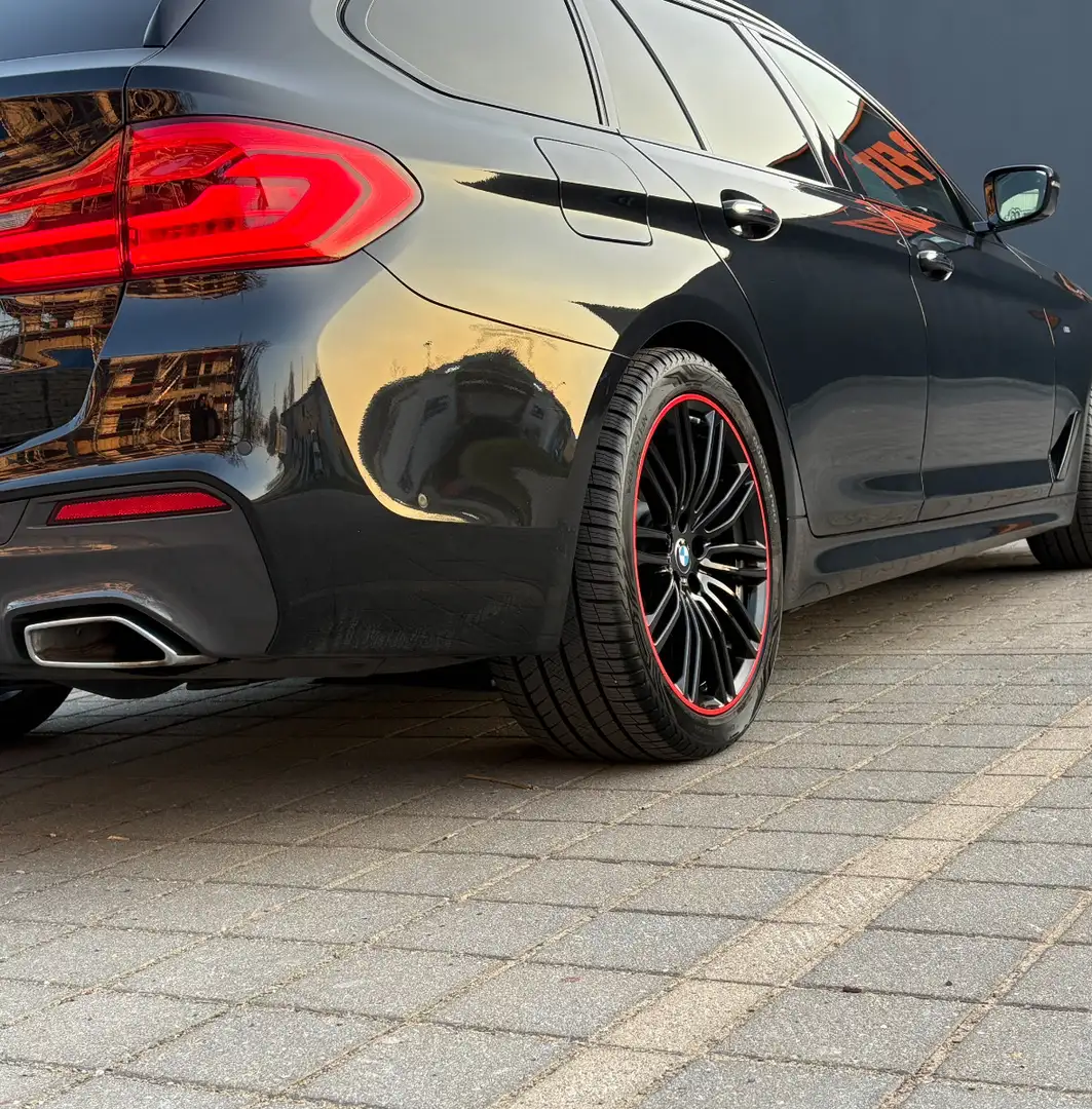 BMW 525 525d Touring M-Paket Triple Black Negru - 1