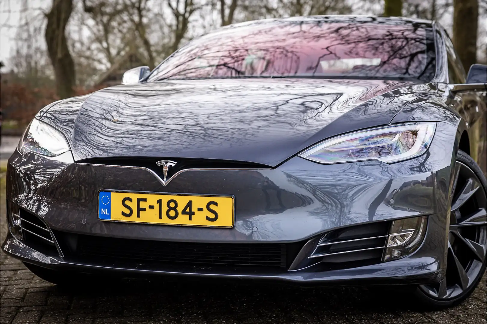 Tesla Model S 100D Enhanced Autopilot 21" Trekhaak Carbon Gris - 2