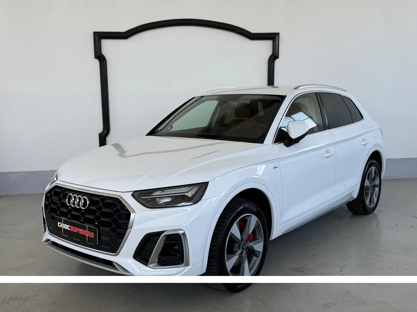 Audi Q5 Q5 50 2.0 tfsi - S line quattro s-tronic PLUG-IN Blanc - 1