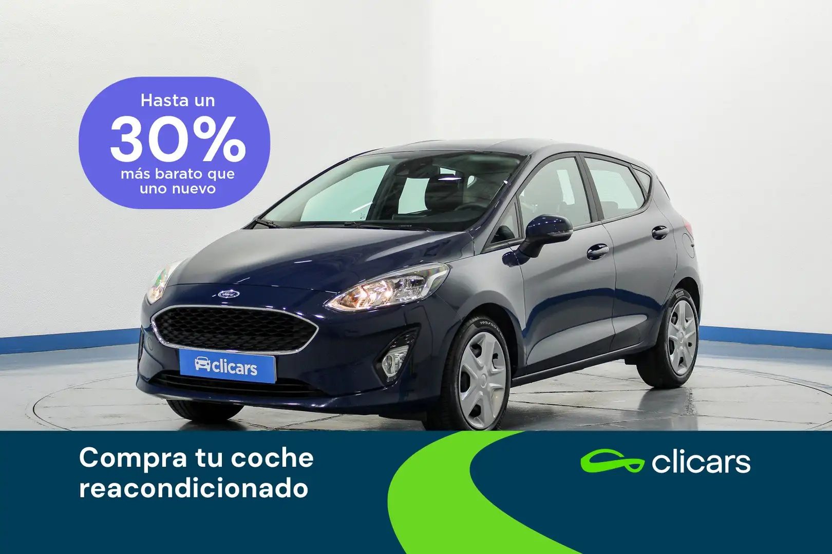 Ford Fiesta 1.5TDCi Trend 85 Azul - 1