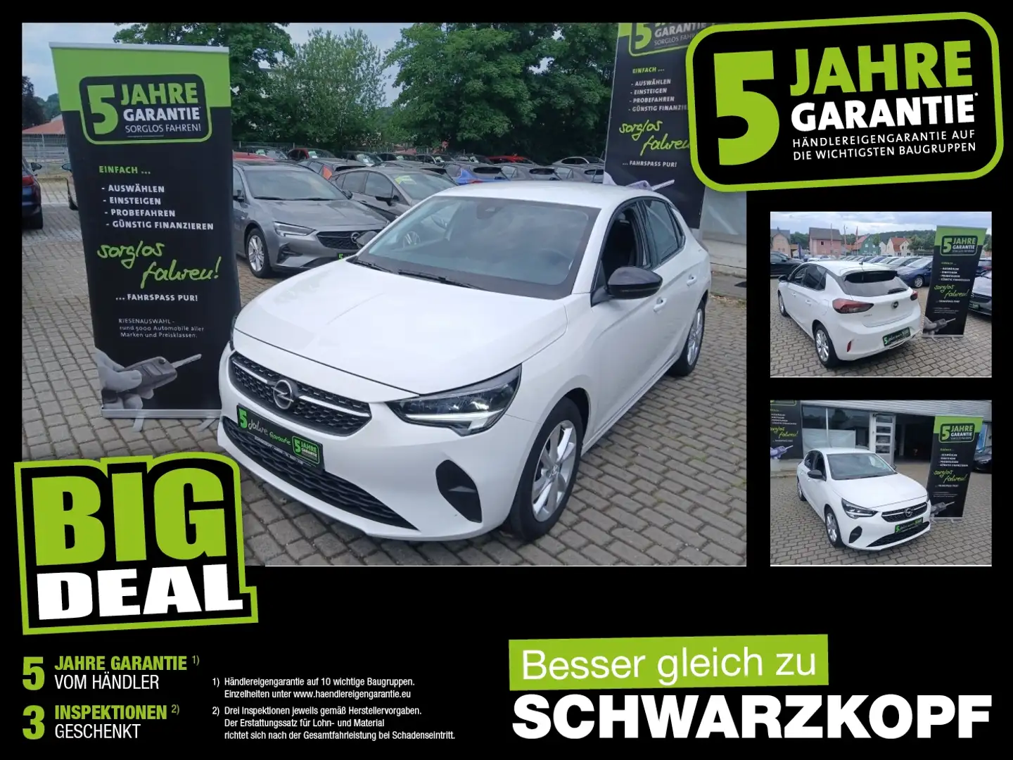 Opel Corsa F 1.2 Sitzheizung,Parkpilot,Klimaanlage Blanc - 1