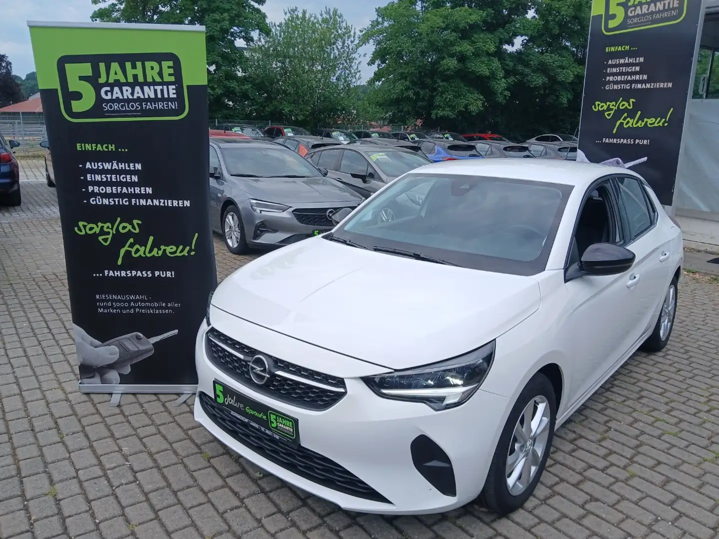 Opel Corsa F 1.2 Sitzheizung,Parkpilot,Klimaanlage Blanc - 2